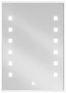 MEXEN - Ner zrkadlo s osvetlením 50 x 70 cm, LED 600 9809-050-070-611-00