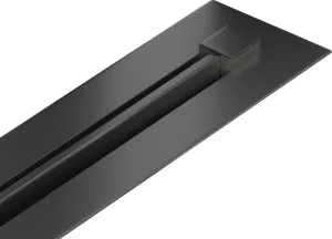 MEXEN - Flat 360 ° Super Slim podlahový žľab 150, čierna 1751150