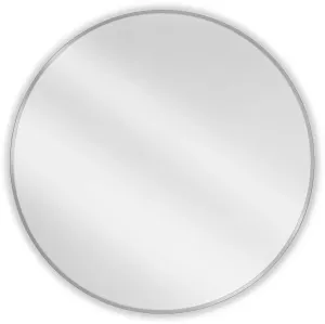 MEXEN - Loft zrkadlo 90 cm, nerezový rám 9850-090-090-000-10
