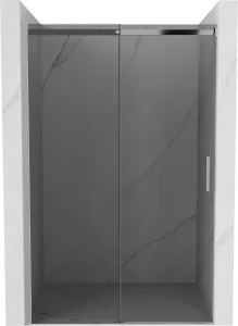 MEXEN - Omega posuvné sprchové dvere 100, grafitti, chróm so sadou pre niku 825-100-000-01-40 #1594501