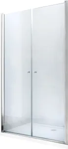 MEXEN - Texas zavesené sprchové dvere 70, transparent, chróm 880-070-000-01-00