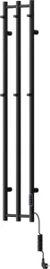 MEXEN - Pino elektrický vešiak na uteráky 1405 x 242 mm, 200 W, čierny W301-1405-242-00-70