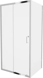 MEXEN/S - Apia sprchovací kút obdĺžnik 105x100, transparent, chróm 840-105-100-01-00