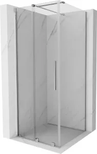 MEXEN/S - Velar Obdĺžnikový sprchovací kút 120 x 120, transparent, chróm 871-120-120-01-01