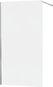 MEXEN/S - KIOTO Sprchová zástena WALK-IN 110x200 cm 8 mm, chróm, matné sklo 800-110-101-01-30