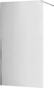 MEXEN/S - KIOTO Sprchová zástena WALK-IN 120x200 cm 8 mm, chróm, zrkadlové sklo 800-120-101-01-50