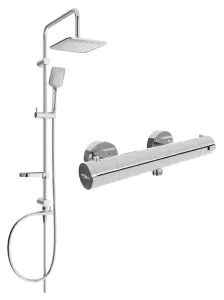 MEXEN/S - Sven sprchový stĺp vrátane sprchovej termostatickej batérie Kai, chróm 77100262-00