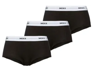 MEXX Dámske nohavičky, 3 kusy (XL, čierna)