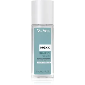 Mexx Simply For Him deodorant s rozprašovačom pre mužov 75 ml