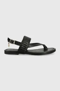 Kožené sandále Mexx Sandal Joraya dámske, čierna farba, #227601