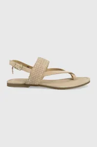 Semišové sandále Mexx Sandal Joraya dámske, béžová farba, #227602