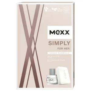 MEXX Simply For Her Toaletná voda 20 ml + mydlo 75 g