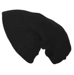MFH Beanie čiapka pletená extra dlhá, čierna