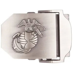 MFH Pracka USMC na opasok, strieborná, kov, cca 4 cm
