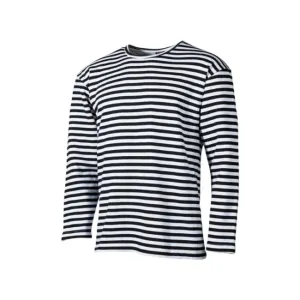 MFH námornícke tričko s dlhým rukávom čierne zimné #6158430
