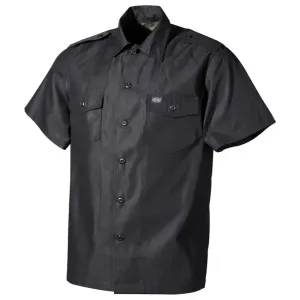 MFH Americké tričko s krátkym rukávom, čierna #8983622