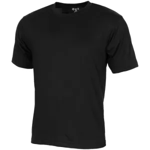 MFH Americké tričko Streetstyle s krátkym rukávom, čierna