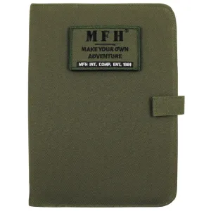 MFH Puzdro so zápisníkom A5, OD green
