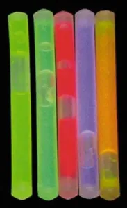 MFH Mini chemické svietiace tyčinky 5 farieb 10 kusov