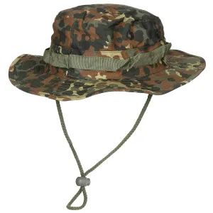 Klobúk MFH® US GI Bush Hat Rip Stop - flecktarn (Farba: Flectarn, Veľkosť: XL)
