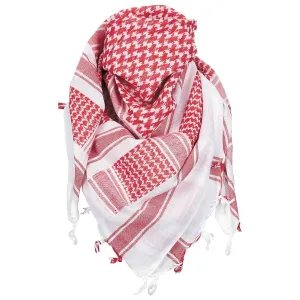 Šatka Palestína so strapcami MFH® – Červená / biela (Farba: Červená / biela) #2373921