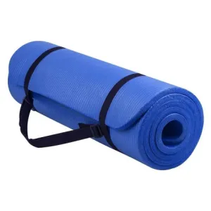 MG Gymnastic Yoga Premium protišmyková podložka na cvičenie 10mm + obal, modrá (WNSP-BLUE)