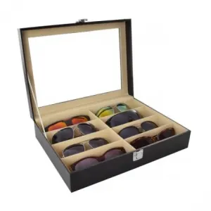 MG Organizer box na okuliare, čierny