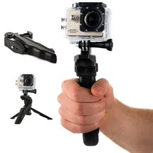 MG Hand Holder Grip mini držiak so statívom pre športové kamery GoPro / SJCAM