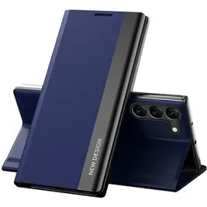 MG Sleep Case Pro knižkové puzdro na Samsung Galaxy S23, modré