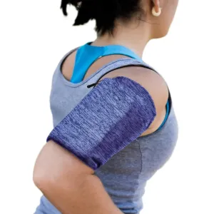 Elastická páska na ruku na behanie fitness - Modrá KP25143