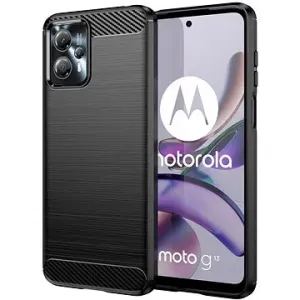 MG Carbon kryt na Motorola Moto G13, čierny