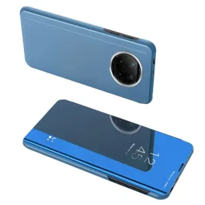 MG Clear View knižkové puzdro na Xiaomi Redmi Note 9T 5G, modré