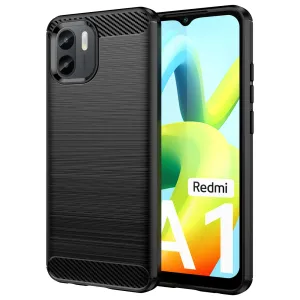 IZMAEL Xiaomi Redmi A1 Puzdro Carbon Bush TPU  KP24657 čierna