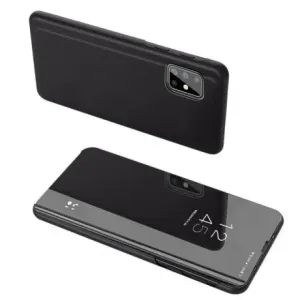 MG Clear View knižkové puzdro na Samsung Galaxy M31s, čierne