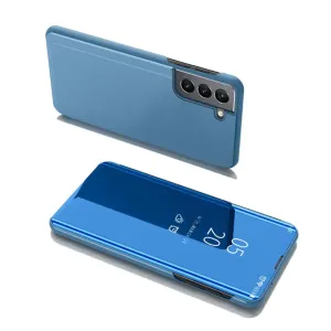 Hurtel Clear view modré púzdro na telefon Samsung Galaxy S22 Plus