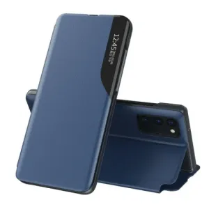 MG Eco Leather View knižkové puzdro na Samsung Galaxy M51, modré