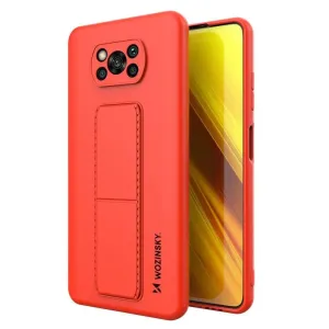 WOZINSKY Xiaomi Poco X3 NFC Wozinsky puzdro Kickstand  KP10915 červená