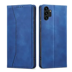 MG Magnet Fancy knižkové kožené puzdro na Samsung Galaxy A13 5G, modré