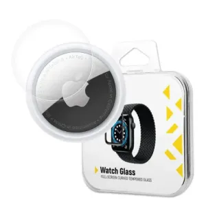 MG Watch Glass ochranné sklo na Apple AirTag, čierne