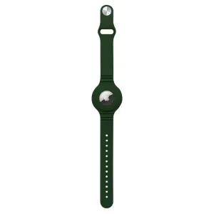 IZMAEL Apple AirTag Silikónové elastické puzdro na zápästie  KP29359 zelená