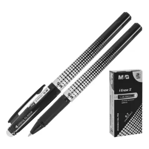 M&G - Roller gélový/gumovací iErase II 0,7 mm, čierny