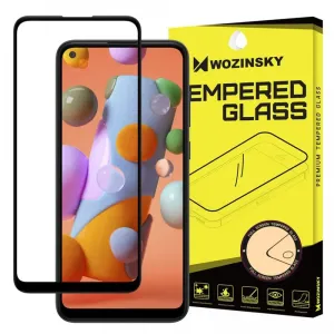 MG Full Glue Super Tough ochranné sklo na Samsung Galaxy A11 / M11, čierne
