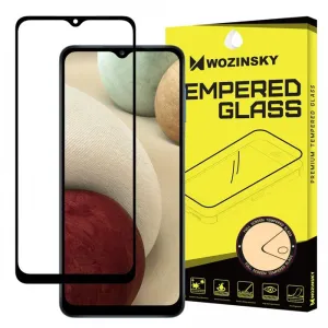 MG Full Glue Super Tough ochranné sklo na Samsung Galaxy A12 / M12, čierne