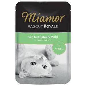 Miamor Cat Ragout vreckový moriak + zverina. v šťave 100g