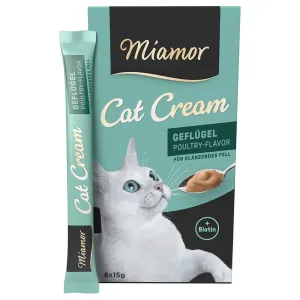 Miamor Cat Cream hydinový krém - 66 x 15 g