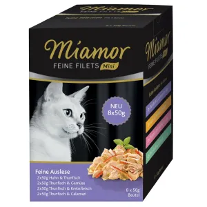 Miamor Feine Filets mini kapsičky multibox 8 x 50 g - Feine Auslese