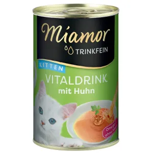 Miamor Vitaldrink nápoj 24 x 135 ml - kitten s kuracím