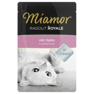 Miešané balenie Miamor Ragú Royale 12 x 100 g - Multi-mix Cream