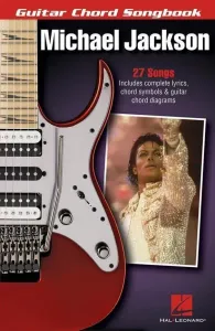 Michael Jackson Guitar Chord Songbook Guitar and Lyrics Noty