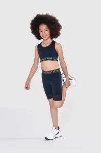 Detské krátke nohavice Michael Kors čierna farba, jednofarebné